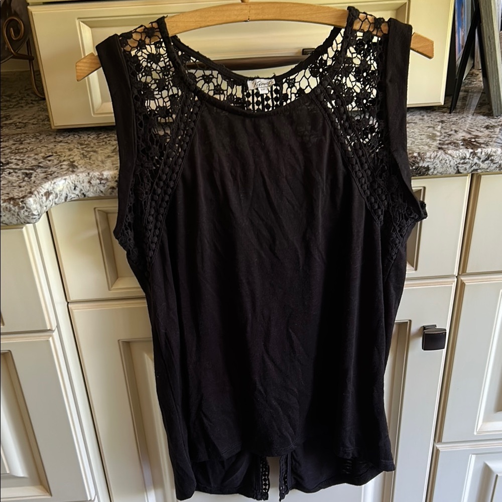 Kismet Black Sequin Blouse
